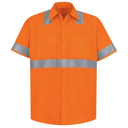 Ss Hi-Viz Workshirt - Ansi Class 2, M MPN:SS24O2 SSLM