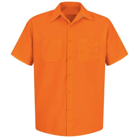 Ss Hi-Vis Orange Workshirt, XL MPN:SS24OR SSLXL