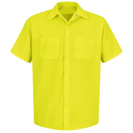 Ss Hi-Vis Yellow Workshirt, XXL MPN:SS24YE SSLXXL
