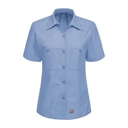 Women's Work Shirt, Light Blue, L MPN:SX21LB SS L