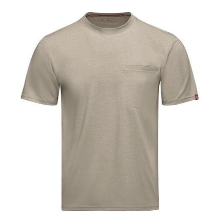 Men's Work Shirt, Beige, M MPN:TKM2SD