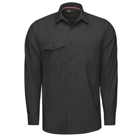 Men's Work Shirt, Black, XL MPN:TSM4BK