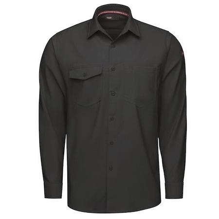 Men's Work Shirt, Black, 2XL MPN:TSM4BK