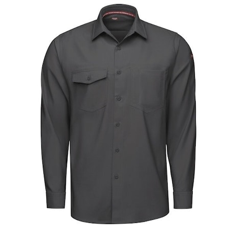 Men's Work Shirt, Dark Gray, 5XL MPN:TSM4CN