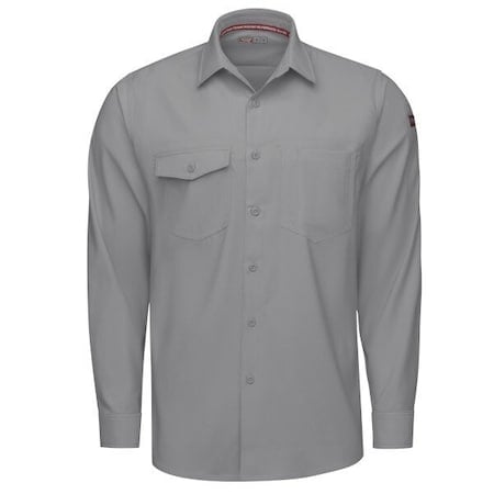 Men's Work Shirt, Gray, L MPN:TSM4GV