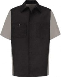 Work Shirt: General Purpose, 3X-Large, Cotton, Gray, 3 Pockets MPN:SY20CG SS 3XL