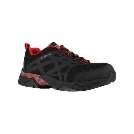 RB1061, Men's 3 in Composite Toe Athletic Shoe, Black/Red, 6 1/2, M, RB1061 MPN:RB1061