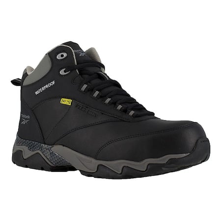 Women's Athletic High-Top Work Boot, 6, Composite Toe, 6 in H, Black, RB167 MPN:RB167