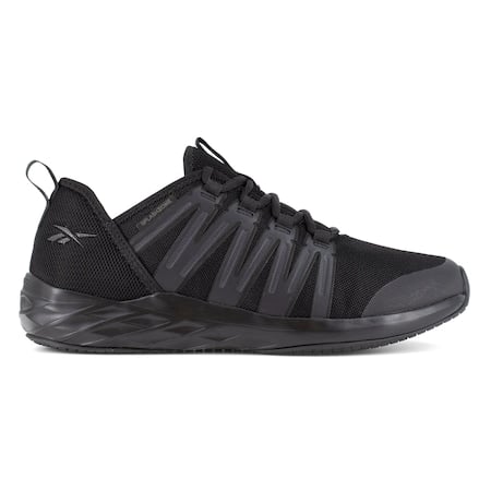 Mens Black Soft Toe Athlet Work Shoes, PR MPN:RB2230