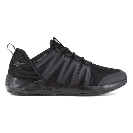 Mens Black Soft Toe Athlet Work Shoes, PR MPN:RB2230