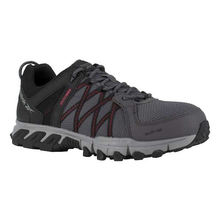 Men's Athletic Shoe, 8 Leather, Mesh Upper, Alloy Toe, Oxford H, Gray, RB3402 MPN:RB3402