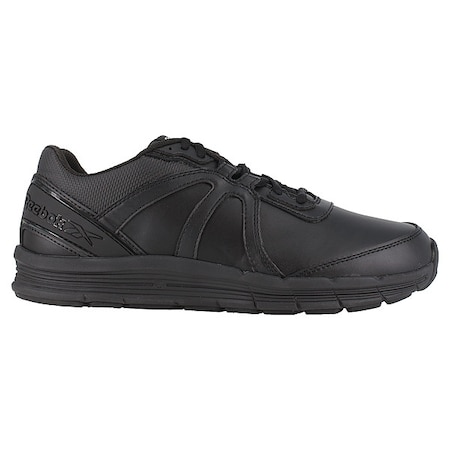 Guide Work, Women's Athletic Shoe, 8 1/2 W, Leather, Black MPN:RB350