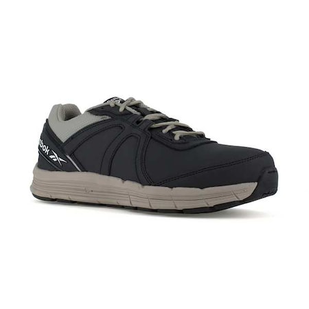 Men's Athletic Shoe, 10 Leather Upper, Steel Toe, 4 in H, Navy, RB3502 MPN:RB3502