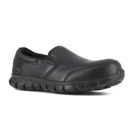 Sublite Cushion Work, Men's Athletic Shoe, 8, M, Leather, Black MPN:RB4036