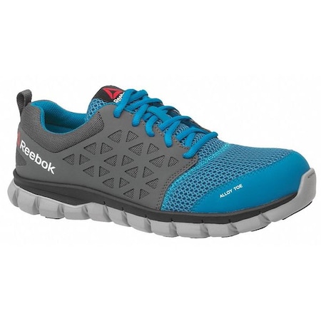 Men's Athletic Shoe, 8 Mesh Upper, Alloy Toe, Low H, Blue/Gray, RB4040 MPN:RB4040