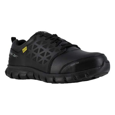 Men's Athletic Shoe, 16 Leather, Mesh Upper, Alloy Toe, Oxford H, Black, RB4046 MPN:RB4046