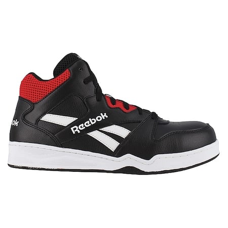 Men's Athletic High-Top Shoe, 9, Composite Toe, Black, RB4132 MPN:RB4132