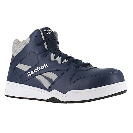 Men's Athletic High-Top Shoe, 9, Composite Toe, Navy, RB4133 MPN:RB4133