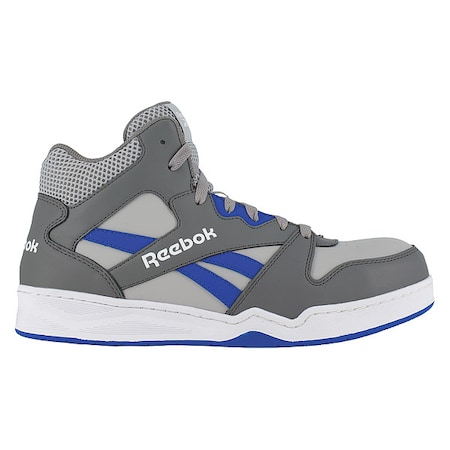 Men's Athletic High-Top Shoe, 10, Composite Toe, Gray, RB4135 MPN:RB4135