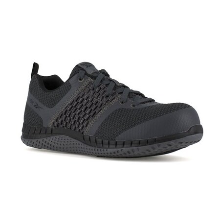 Print Work ULTK, Men's Athletic Shoe, 9.5, M, Ultraknit Seamless Textile, Coal Gray and Black MPN:RB4248