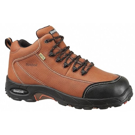 Men's Hiker Boot, 5, Composite Toe, 4 in H, Brown, 4333 MPN:RB4333