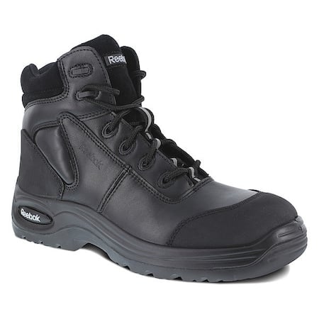 Trainex, Women's 6-Inch Work Boot, Composite Toe W, Leather, 6 in Height, Black MPN:RB750