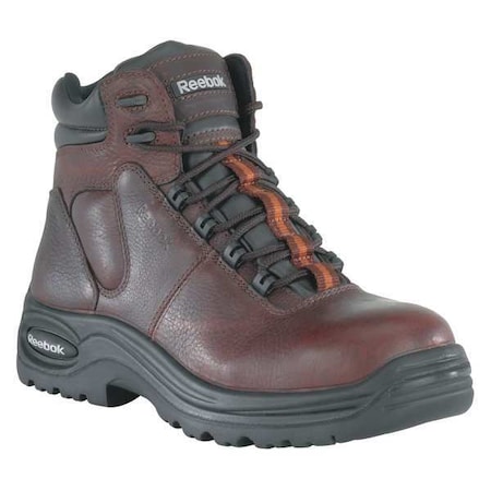 RB755, Women's 6 in Composite Toe 6-Inch Work Boot, Dark Brown, 11, M, RB755 MPN:RB755