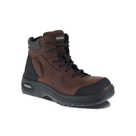 RB755, Women's 6 in Composite Toe 6-Inch Work Boot, Dark Brown, 6, M, RB755 MPN:RB755