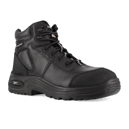 Women's 6-Inch Work Boot, 9 1/2, Composite Toe, 6 in H, Black, RB765 MPN:RB765-M-09.5
