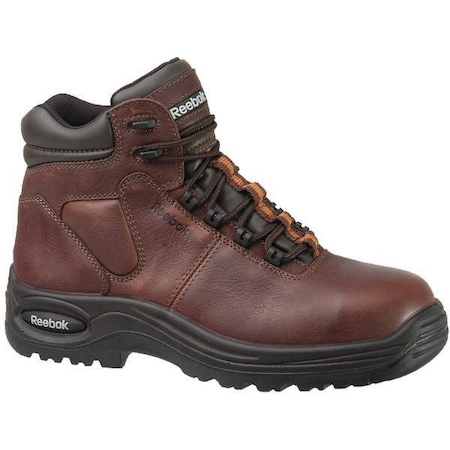 Trainex, Men's 6-Inch Work Boot, Composite Toe W, Leather, 6 in Height, Dark Brown MPN:RB7755