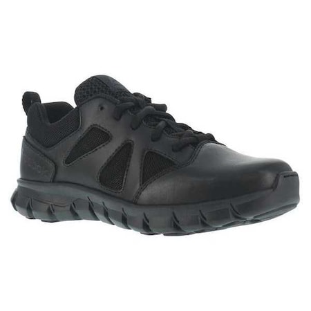 Women's Tactical Oxford Boots, Plain Toe, M, 2 in Height, Black MPN:RB815