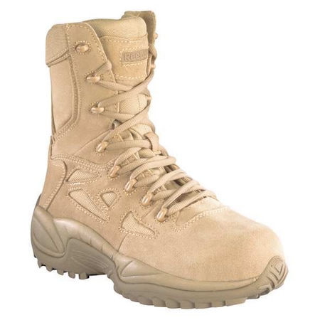 RB894, Women's 8 in Composite Toe 8-Inch Work Boot, Tan, 5, W, RB894 MPN:RB894