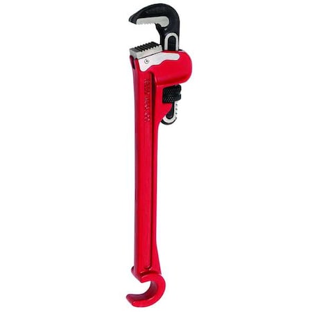 10 in L 1 in Cap. Alloy Steel Straight Pipe Wrench MPN:RF10