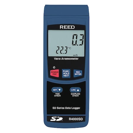 Anemometer, 79 to 5, 906fpm, 32 to 122F MPN:R4000SD