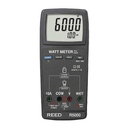 Autoranging Digital Watt Meter, True RMS MPN:R5000