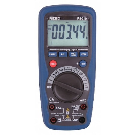 True RMS Waterproof Digital Multimeter MPN:R5010