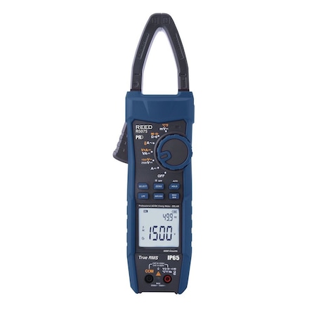 DigitalClampMeter, TRMS, 999.9A, 1500VAC MPN:R5075