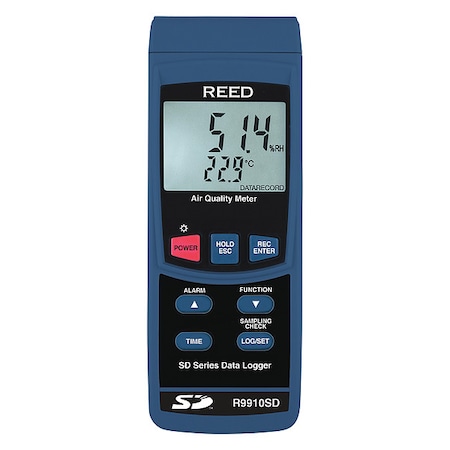 Indoor Air Analyzer, 32 F to 122F, LCD MPN:R9910SD