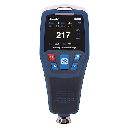 Thickness Gage, 0.1 to 49.2 mil, Digital MPN:R7800