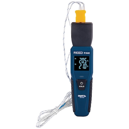 Thermometer, LCD, 1 in, Thermocouple MPN:R1640