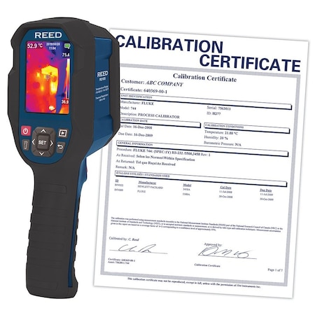 Thermal Imager, 50 mK, 320 x 240 Display, 56 Degrees x 42 Degrees MPN:R2165-NIST