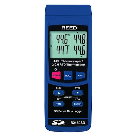 Thermometer, LCD, 53mm, Thermocouple, RTD MPN:R2450SD