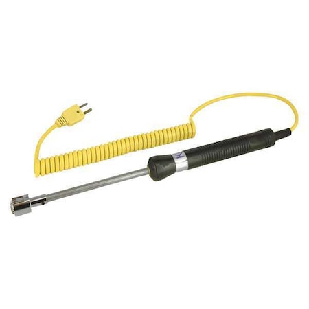 Surface Thermocouple Probe, Type K, -58 to 932 Degrees F (-50 to 500 Degrees C) MPN:R2920