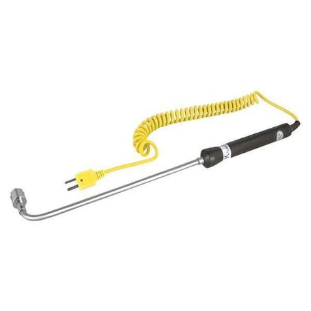 Right Angle Thermocouple Surface Probe, Type K, -58 to 932 Degrees F (-50 to 500 Degrees C) MPN:R2930