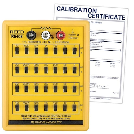 R5408-NIST Resistance Decade Box, MPN:R5408-NIST