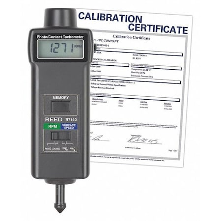 Contact/Photo Tachometer w/NIST MPN:R7140-NIST