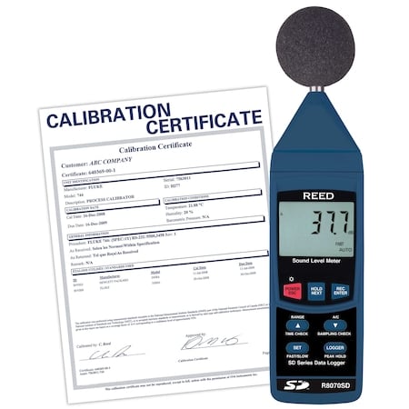 R8070SD-NIST Data Logging Sound Level Meter MPN:R8070SD-NIST