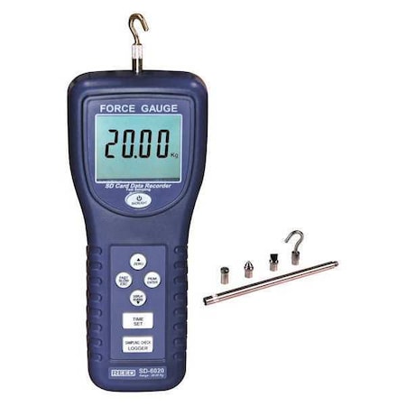 SD Series Force Gauge Datalogger, 44lbs (20kg) MPN:SD-6020