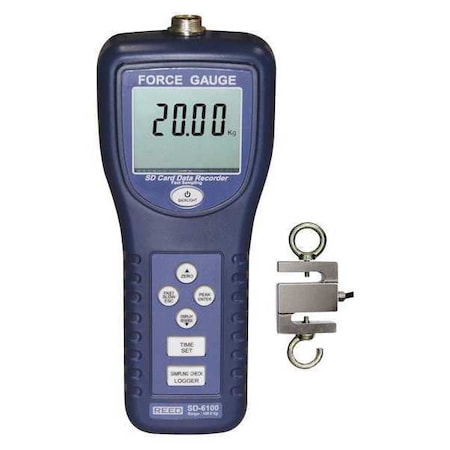 SD Series Force Gauge Datalogger, 220lbs (100kg) MPN:SD-6100
