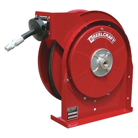 Spring Return Hose Reel, 3/8 in Hose Diameter, 30 ft Length, 2, 750 psi Max. Pressure, Red MPN:5630 OMP
